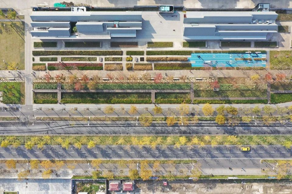 上海徐匯跑道公園 Xuhui Runway Park／設計：sasaki／位置：中國上海 landscape design 景觀設計