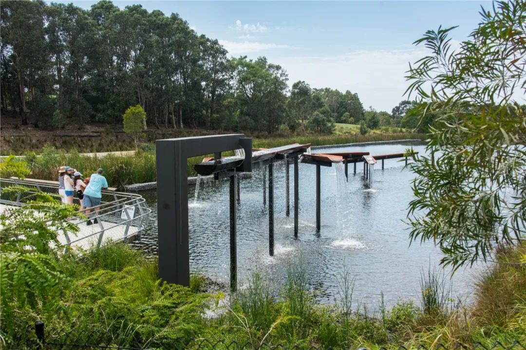  landscape design 景觀設計 雪梨公園水資源再利用 Sydney Park Water Re-Use／設計：Turf Design Studio & Environ-mental Partnership／位置：澳洲雪梨市