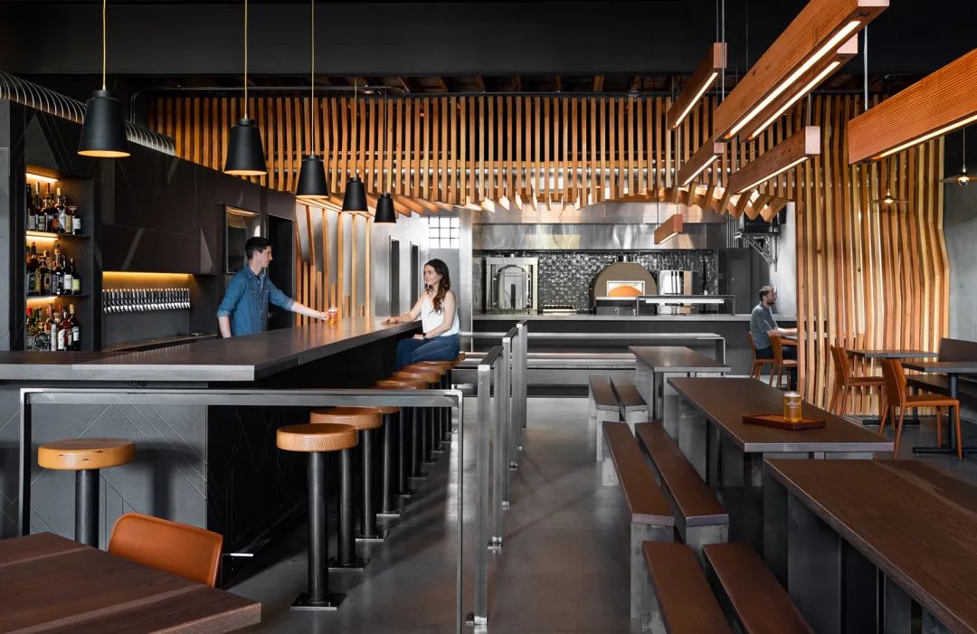 美國餐廳室內設計 Edmonds Leftcraft Restaurant interior／Graham Baba Architects