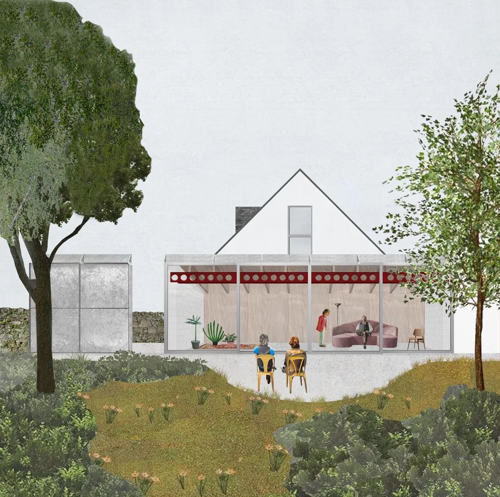 France Kervalet House Extension 法國私人住宅增建／Exercice