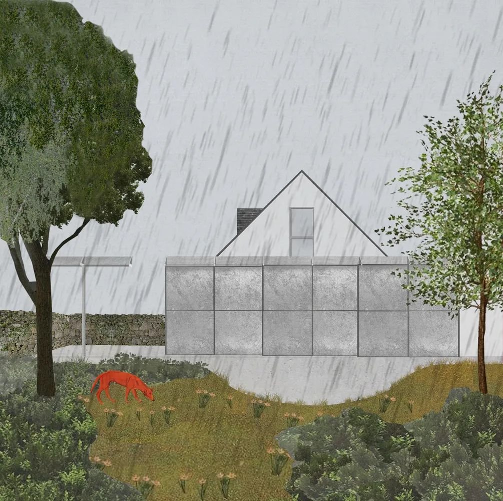 France Kervalet House Extension 法國私人住宅增建／Exercice