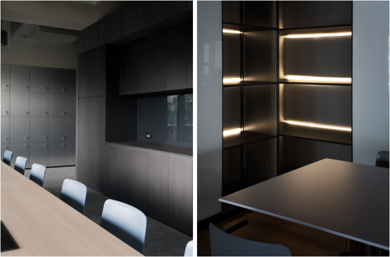 討論區和展示櫃 訊凱國際Cooler Master Taipei office inteiror design 台北辦公室室內設計/DESFA GROUP