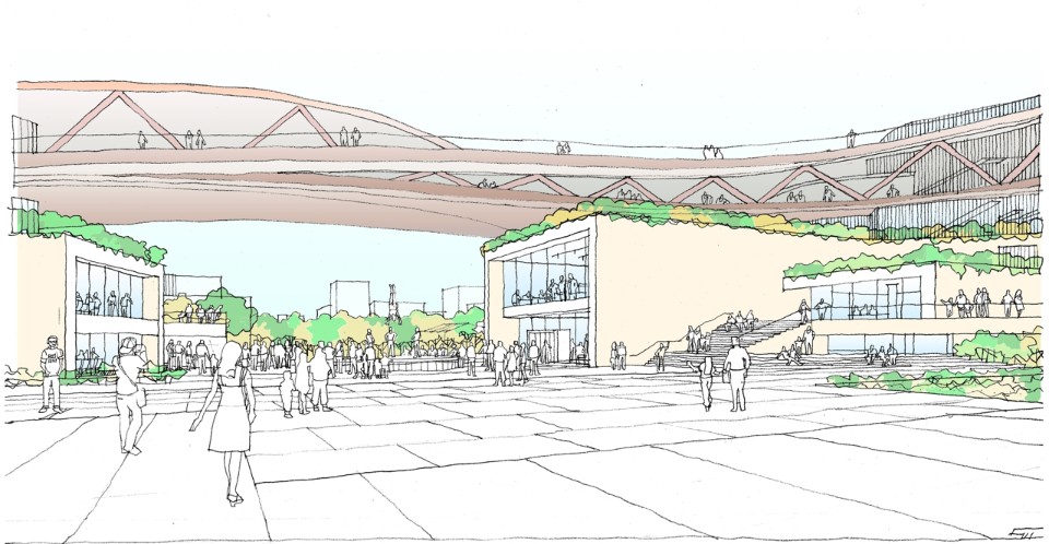新竹市圖書館新總館競圖提案 Hsinchu Library Competition／JJPAN 潘冀聯合建築師事務所