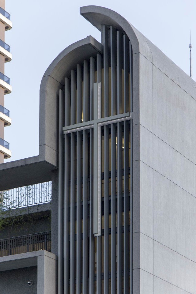 塔樓細部 雙連新莊社會福利中心／JJPAN 潘冀聯合建築師事務所