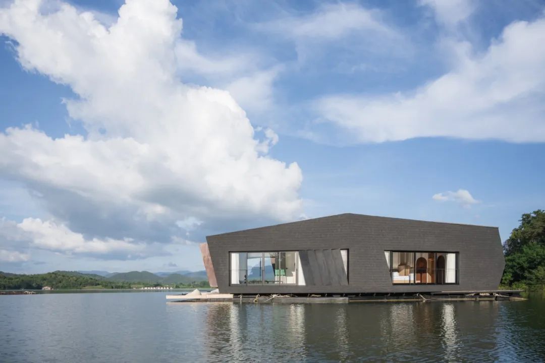 泰國水上竹筏度假小屋 Thailand raft house PLA2／Dersyn Studio