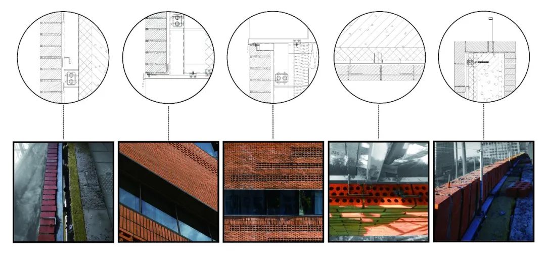 牆身細部 Beijing Old Buidling Renovation 北京舊藍潤大廈改造,成府路150號/URBANUS都市實踐