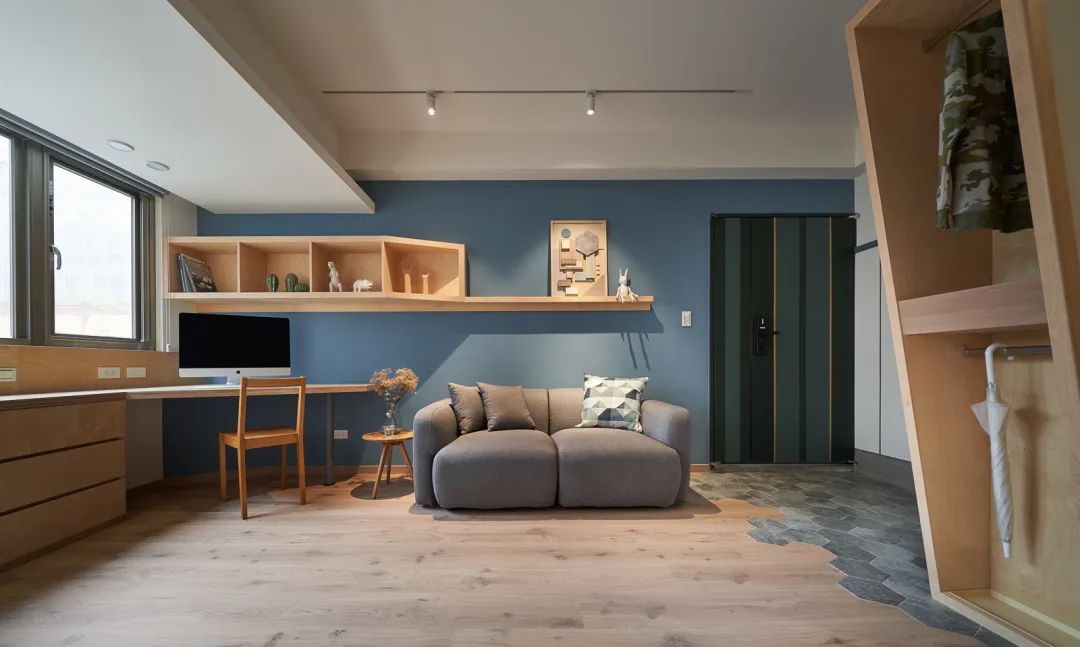 台北20年老屋改造，32平米親子住宅 Taipei Apartment interior design／福研設計