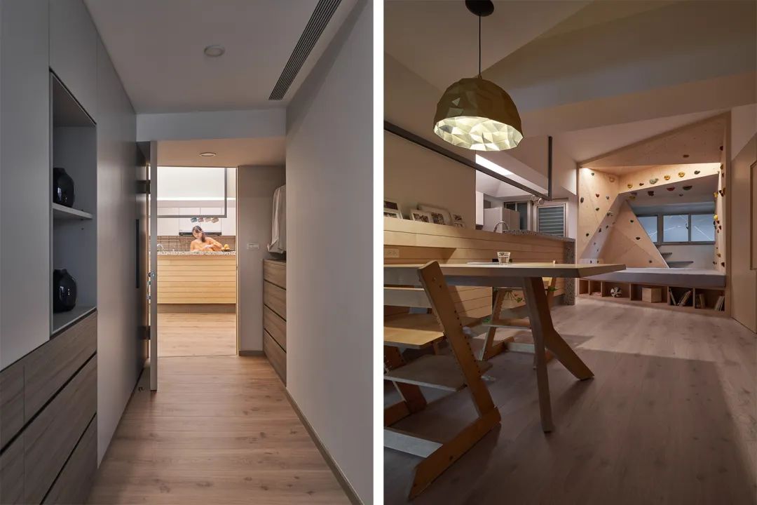 台北20年老屋改造，32平米親子住宅 Taipei Apartment interior design／福研設計