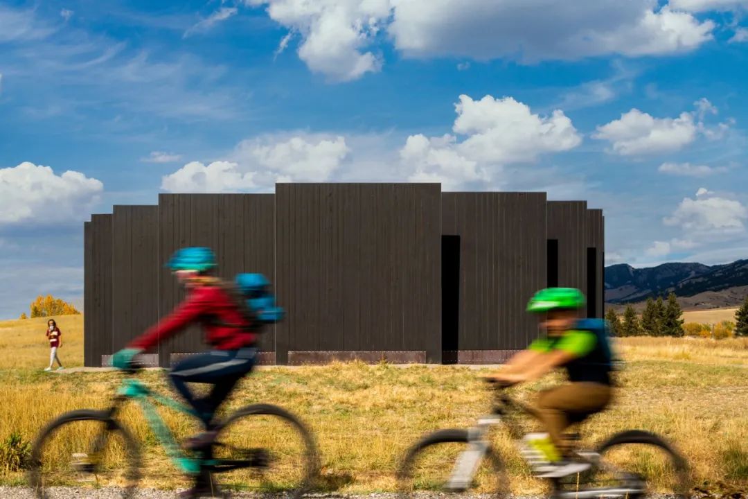 木構造公共藝術裝置藝術 Jackson Hole Public Art Installation Town Enclosure／CLB Architects