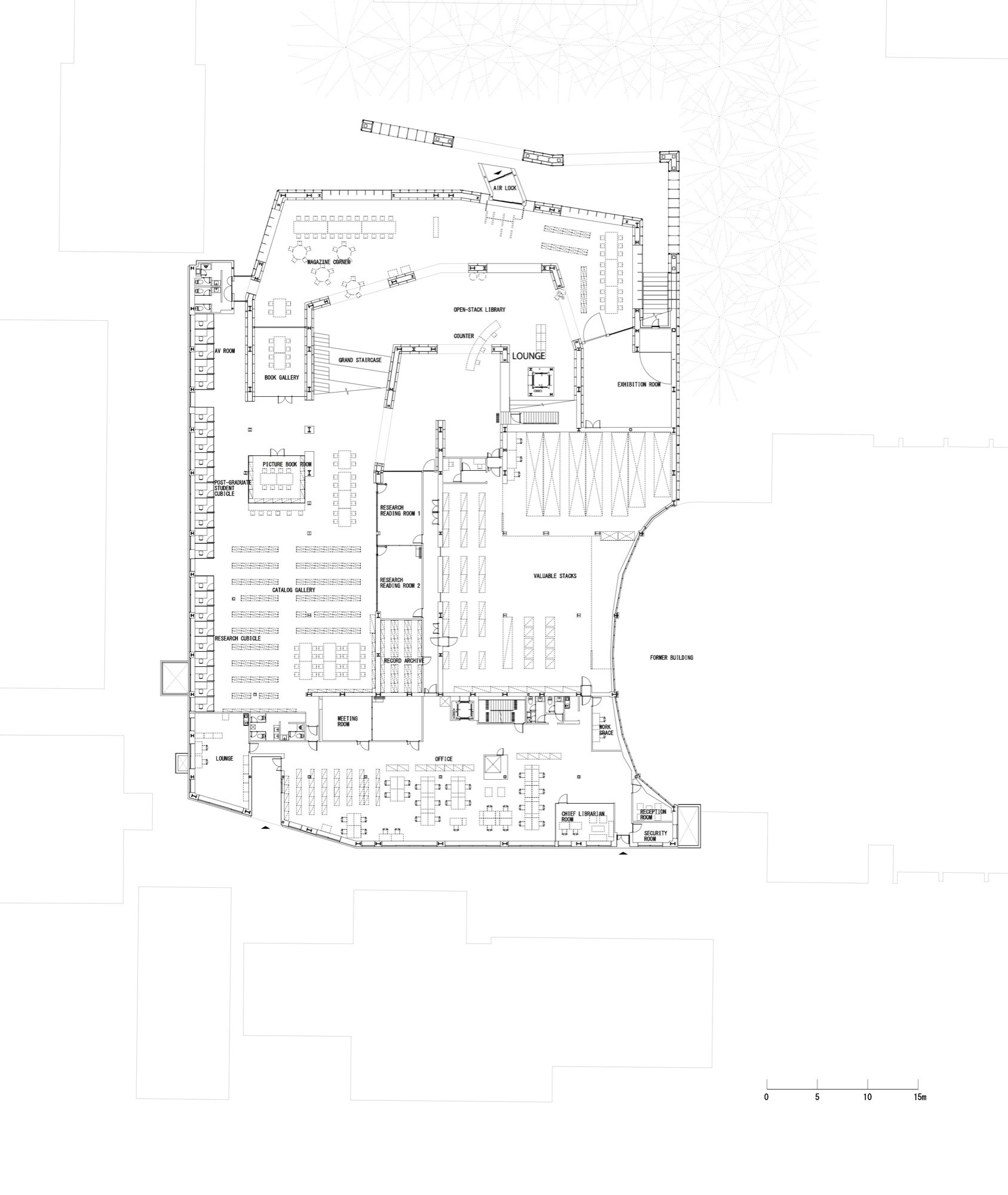 武藏野美術大學美術館‧圖書館Musashino Art University Museum Library／Sou Fujimoto Architects藤本壯介