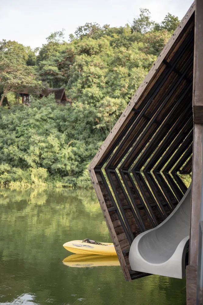 泰國水上竹筏度假小屋 Thailand raft house PLA2／Dersyn Studio