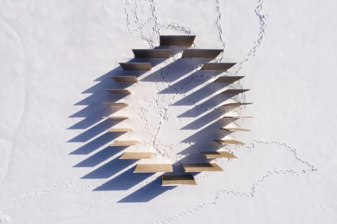 木構造公共藝術裝置藝術 Jackson Hole Public Art Installation Town Enclosure／CLB Architects
