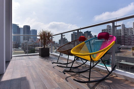 背包旅館 台中希堤微旅／張景堯建築師事務所+大埕設計