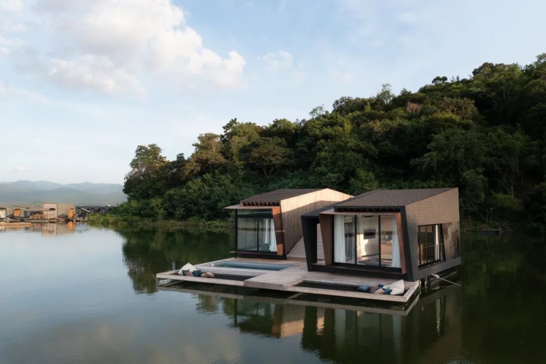 泰國水上竹筏度假小屋 Thailand raft house PLA2／Dersyn Studio