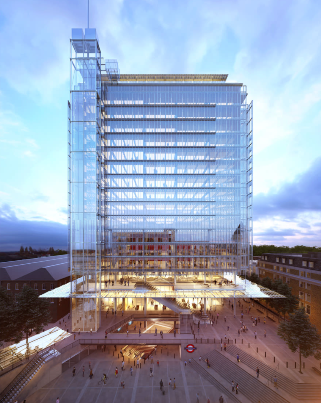 倫敦帕丁頓廣場大樓 London Paddington Square ／Renzo Piano Building Workshop 皮亞諾建築工作室