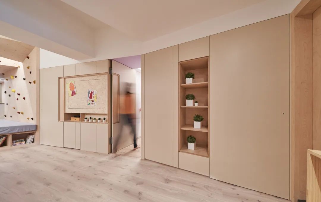 台北20年老屋改造，32平米親子住宅 Taipei Apartment interior design／福研設計