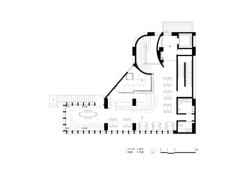 背包旅館 台中希堤微旅／張景堯建築師事務所+大埕設計