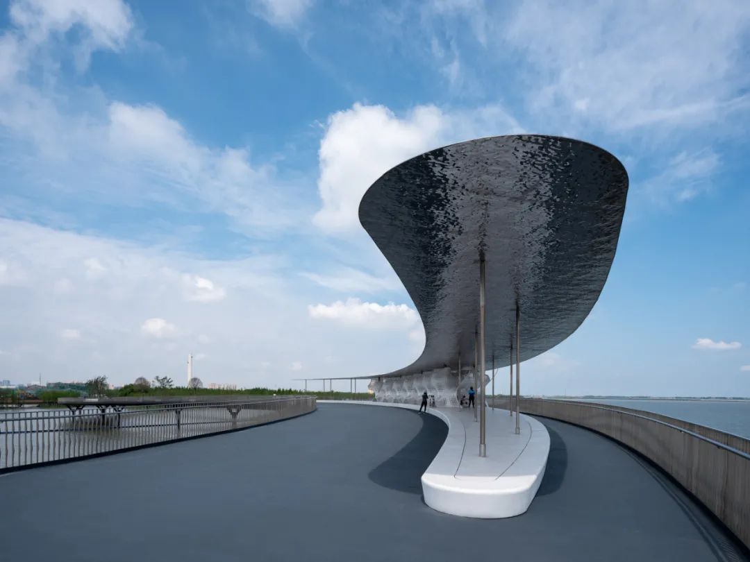 元蕩橋 人行步橋 自行車道 China Shanghai Pedestrian Bridge Landscape Architecture／BAU