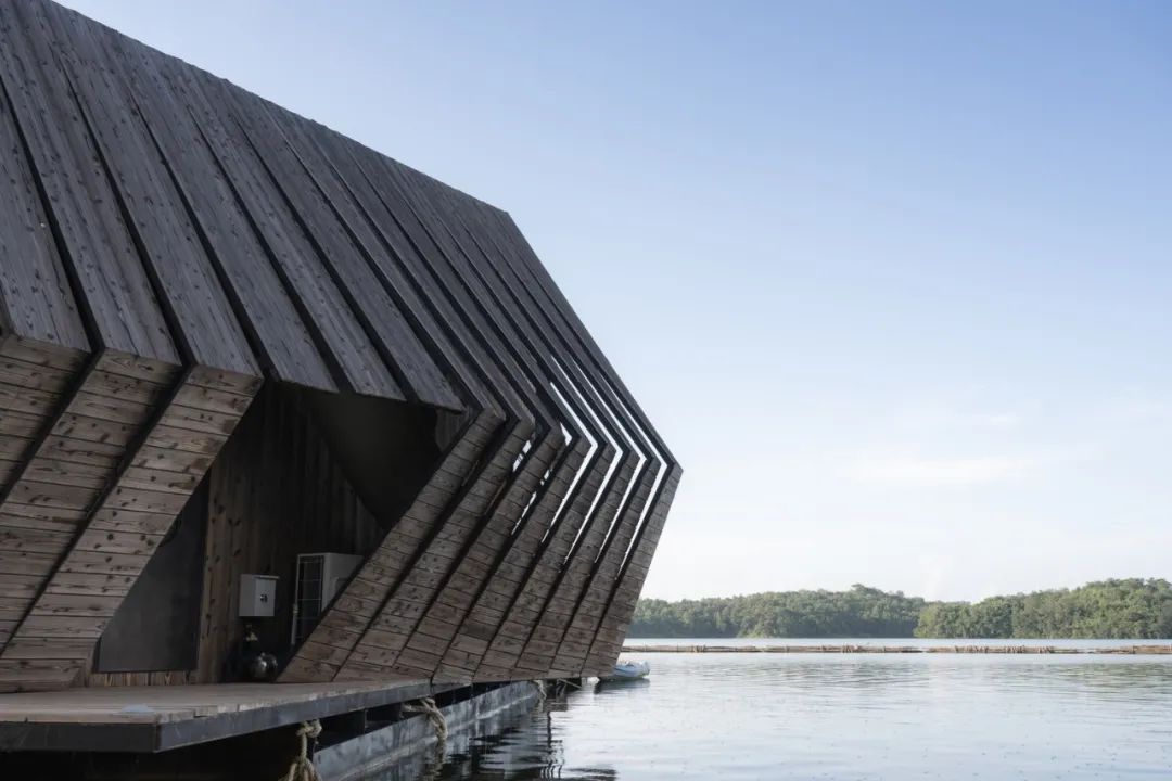 泰國水上竹筏度假小屋 Thailand raft house PLA2／Dersyn Studio