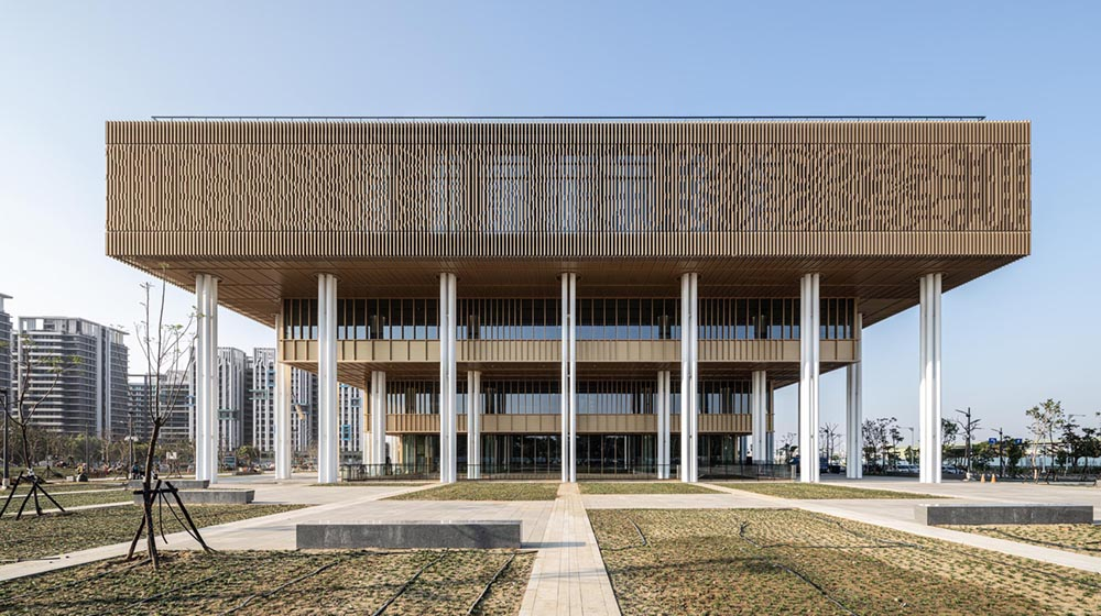台南市立圖書館總館／Mecanoo + 張瑪龍陳玉霖聯合建築師事務所