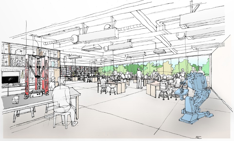 創客空間 sketch 新竹市圖書館新總館競圖提案 Hsinchu Library Competition／JJPAN 潘冀聯合建築師事務所