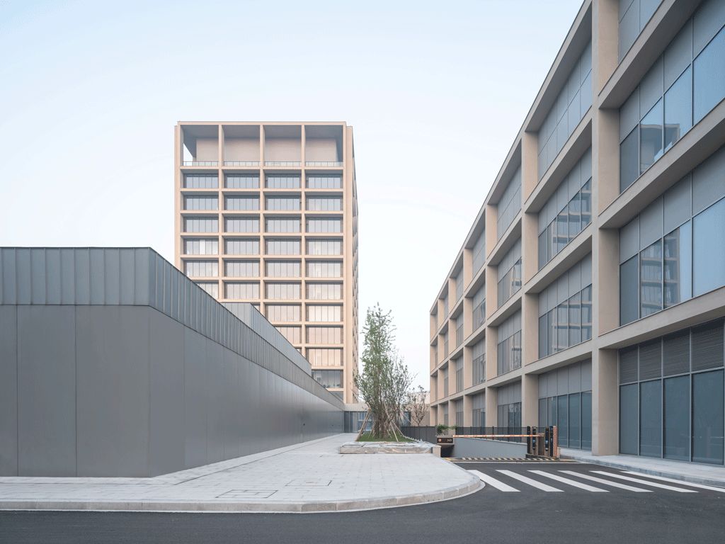 高層辦公大樓,實驗樓和多機能廳 浙江醫藥總部大樓/David Chipperfield Architects