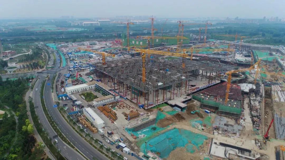 施工過程 construction site 北京副中心圖書館 Beijing Library／Snøhetta