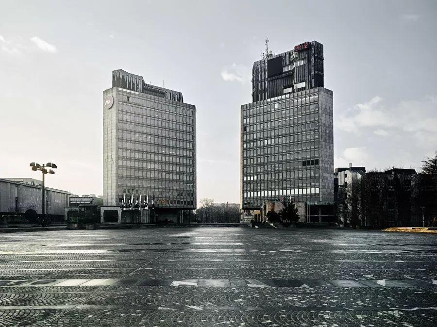 Edvard Ravnikar. Revolution Square (today Republic Square), Ljubljana, Slovenia. 1960–74. View of the Square. Photo: Valentin Jeck, commissioned by The Museum of Modern Art, New York, 2016"