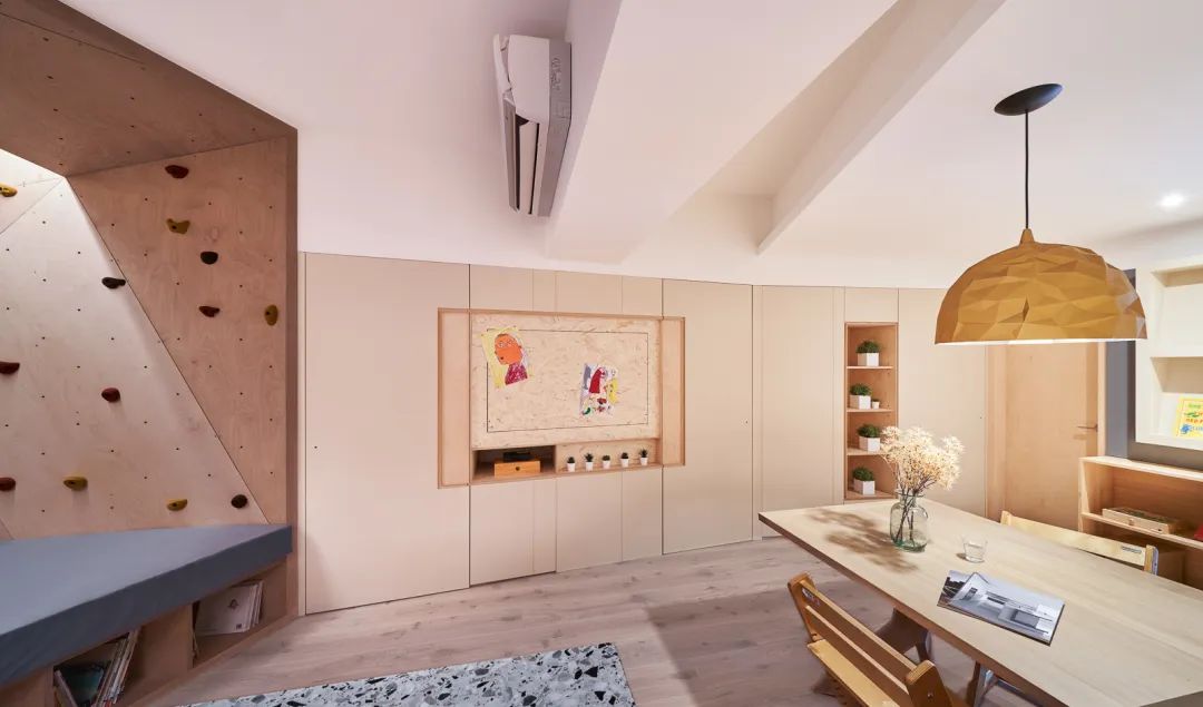 台北20年老屋改造，32平米親子住宅 Taipei Apartment interior design／福研設計