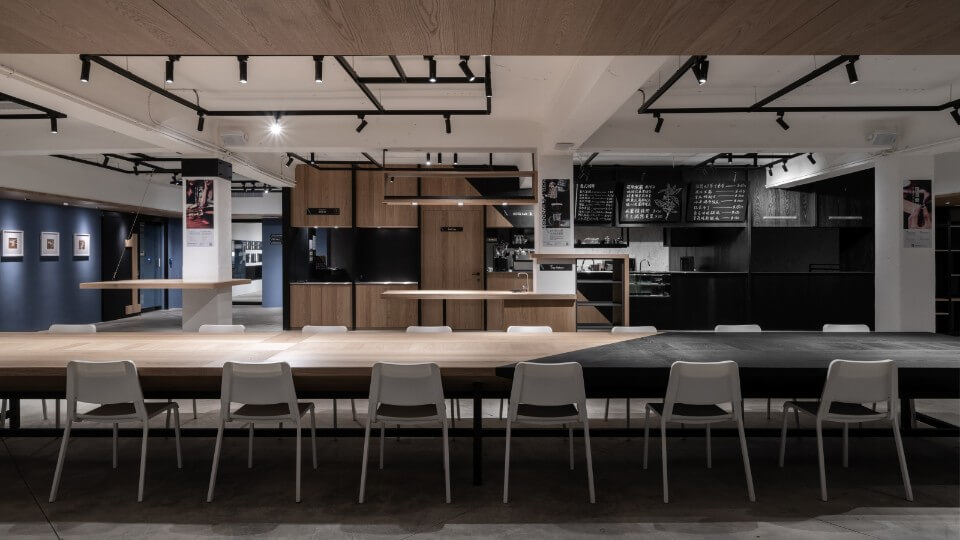 DOTEL 板橋共享辦公空間室內設計 Taipei Co-working space office interior design／元項設計 x StudioX4 乘四研究所