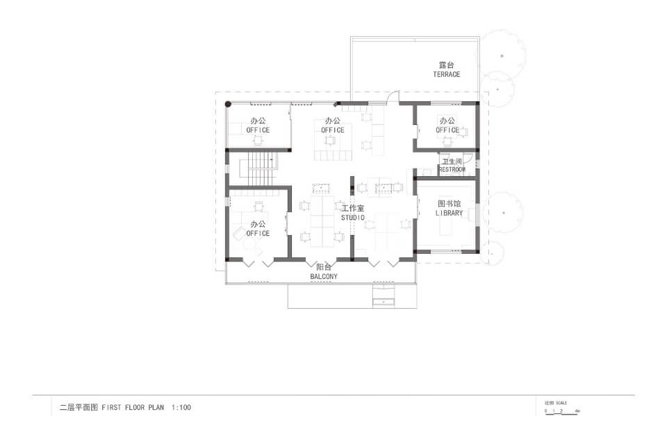 上海法租界五原路工作室室內設計 Shanghai Office interior design／劉宇揚建築事務所