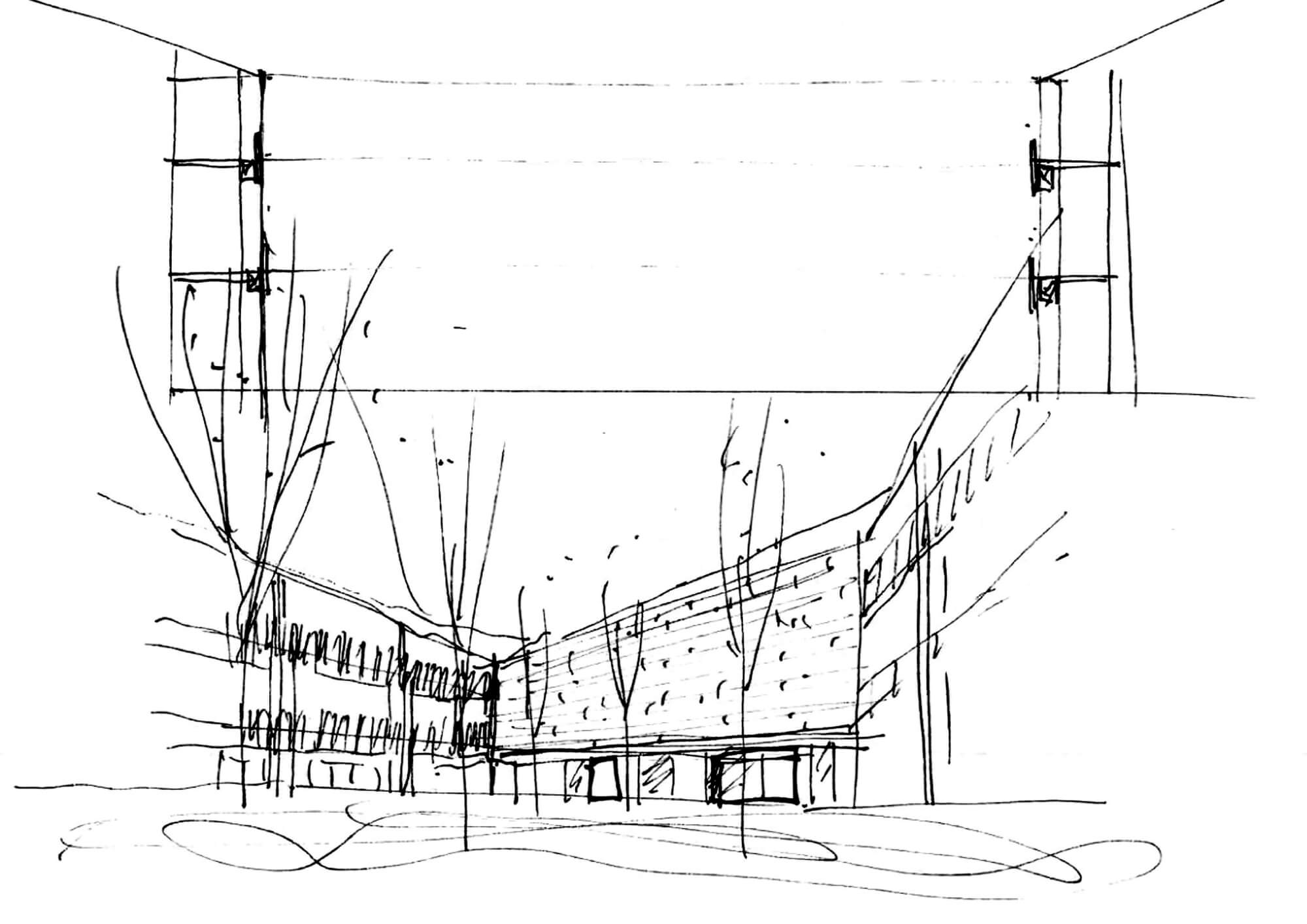 sketch 高雄美國學校Kaohsiung American School／MAYU architects+張瑪龍陳玉霖聯合建築師事務所