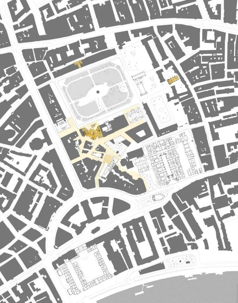 基地平面圖 Plan 倫敦政治經濟學院馬歇爾大樓 London School of Economics and Political Science The Marshall Building／Grafton
