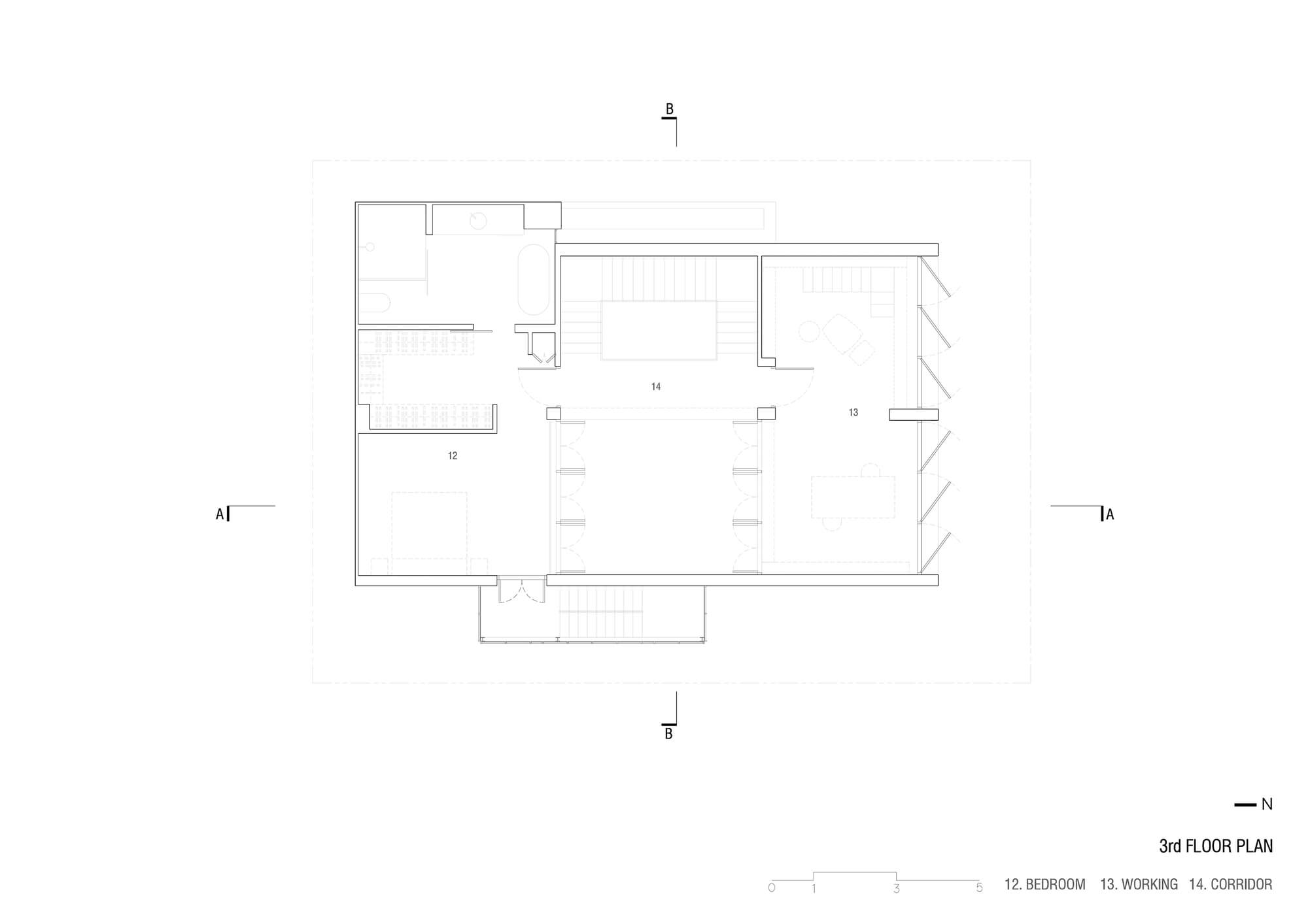曼谷叻拋路高磚屋磚造私人住宅 Bangkok Lat Phrao Bricks House／Studio Miti