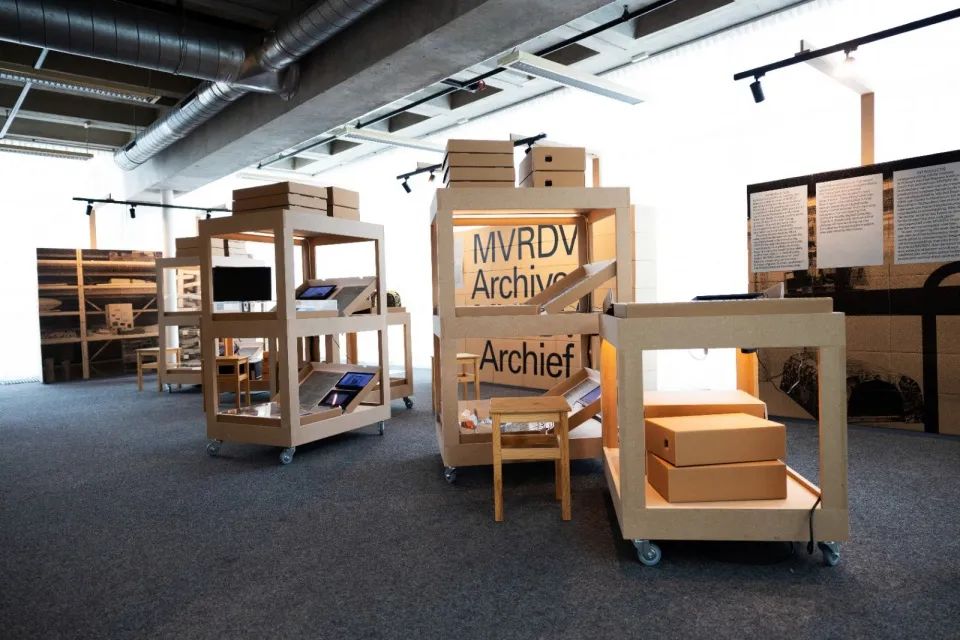 MVRDV在荷蘭新研究所(Het Nieuwe Instituut) 舉辦的「MVRDVHNI: The Living Archive」回顧展