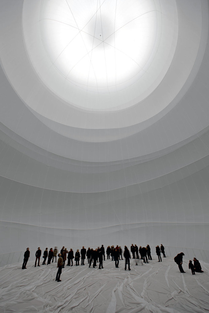 Big Air Package大空氣包內部空間/Christo and Jeanne-Claude
