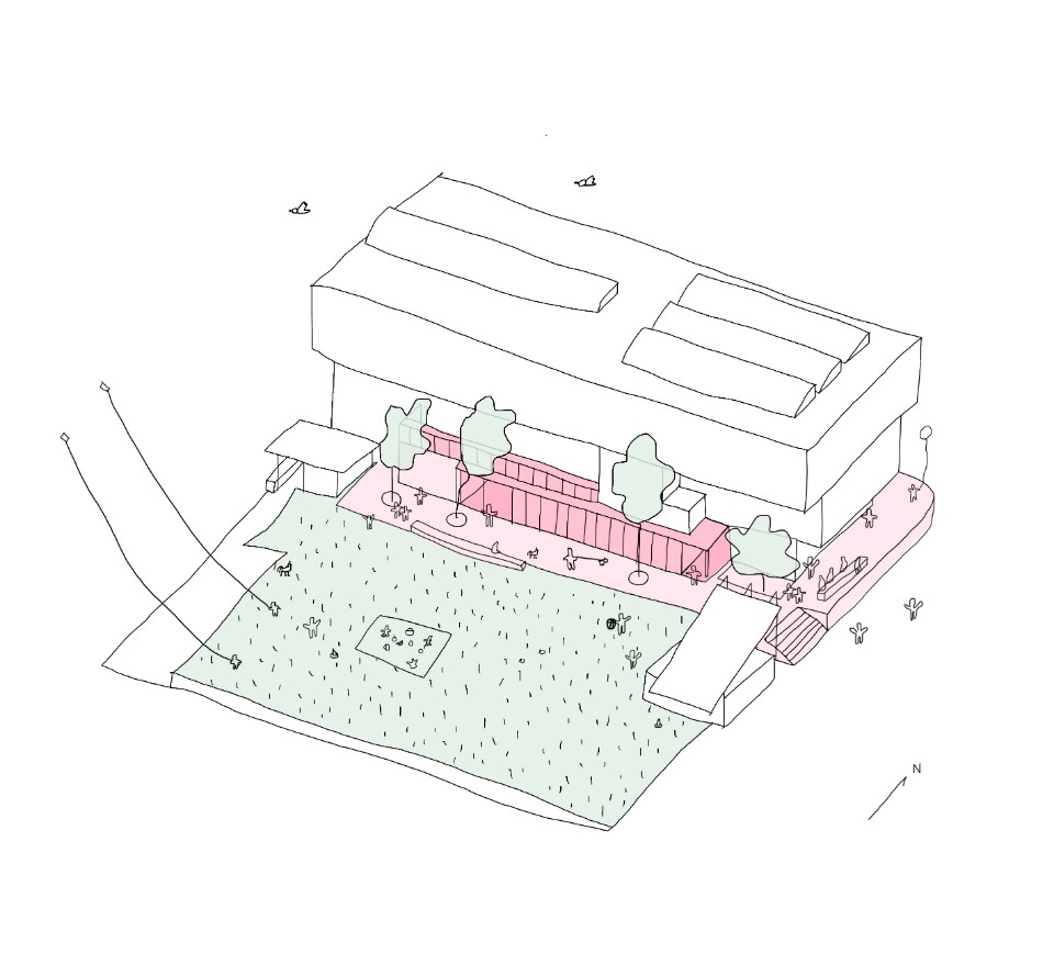 Diagram 6:建築回到校園 實踐大學B棟建築改造/沈庭增