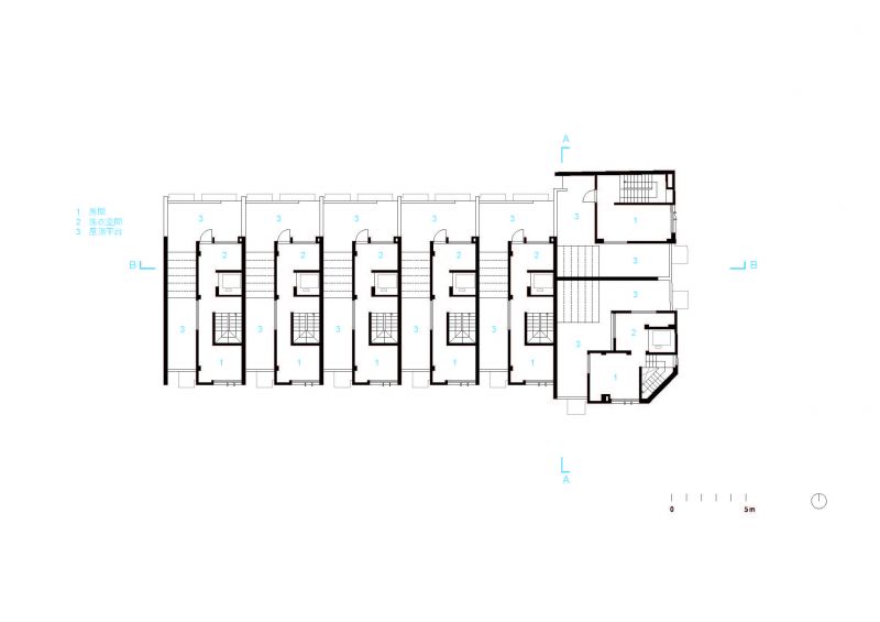四層平面圖，有木建設枝光院／沈庭增建築師