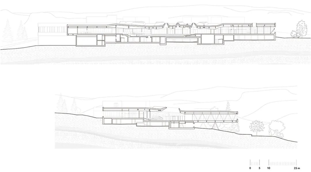剖面圖Section © Kuník de Morsier architectes