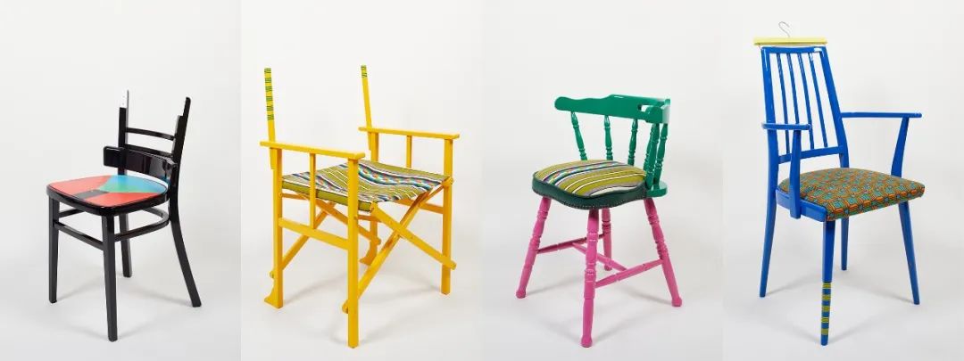 Yinka Ilori「如果椅子會說話」(If chairs could talk)系列