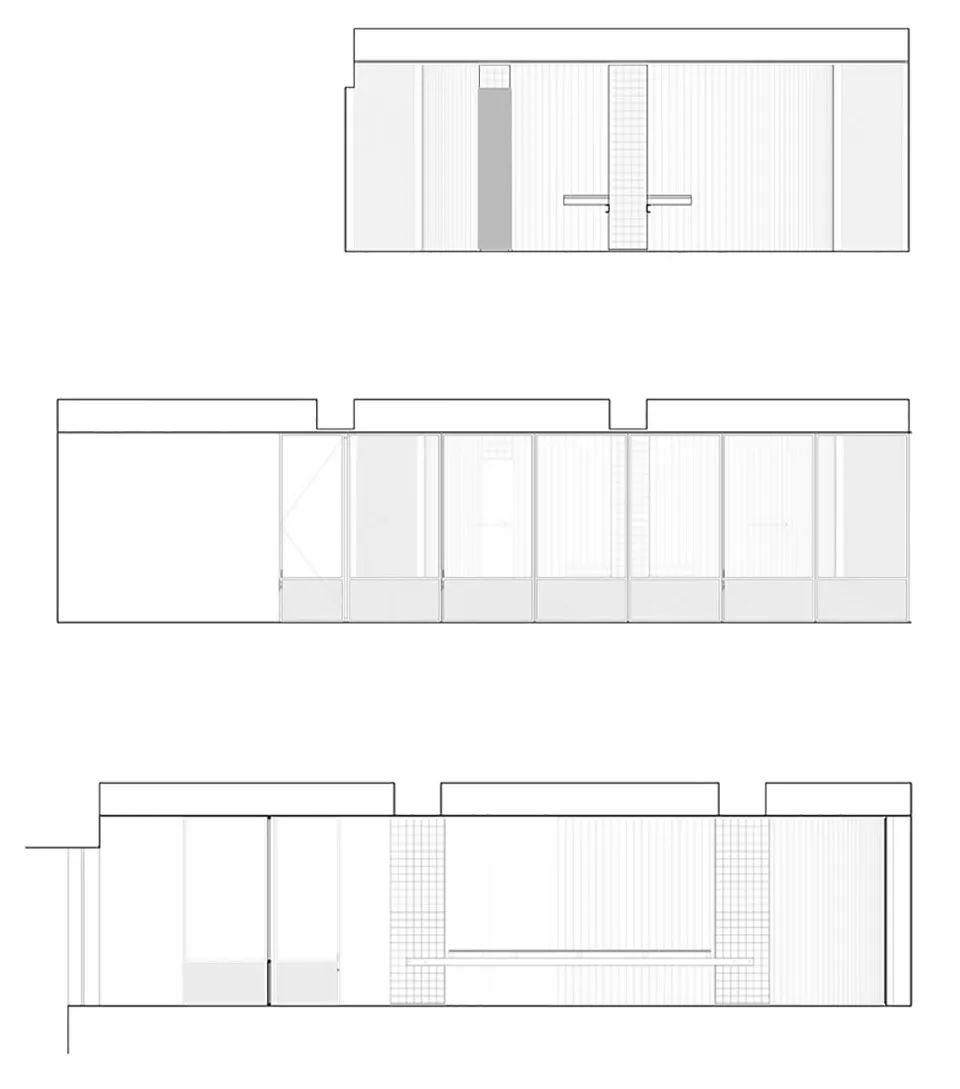 辦公室剖面圖 lisbon office interior design 里斯本辦公室室內設計D-A Studio／Domitianus-Arquitetura