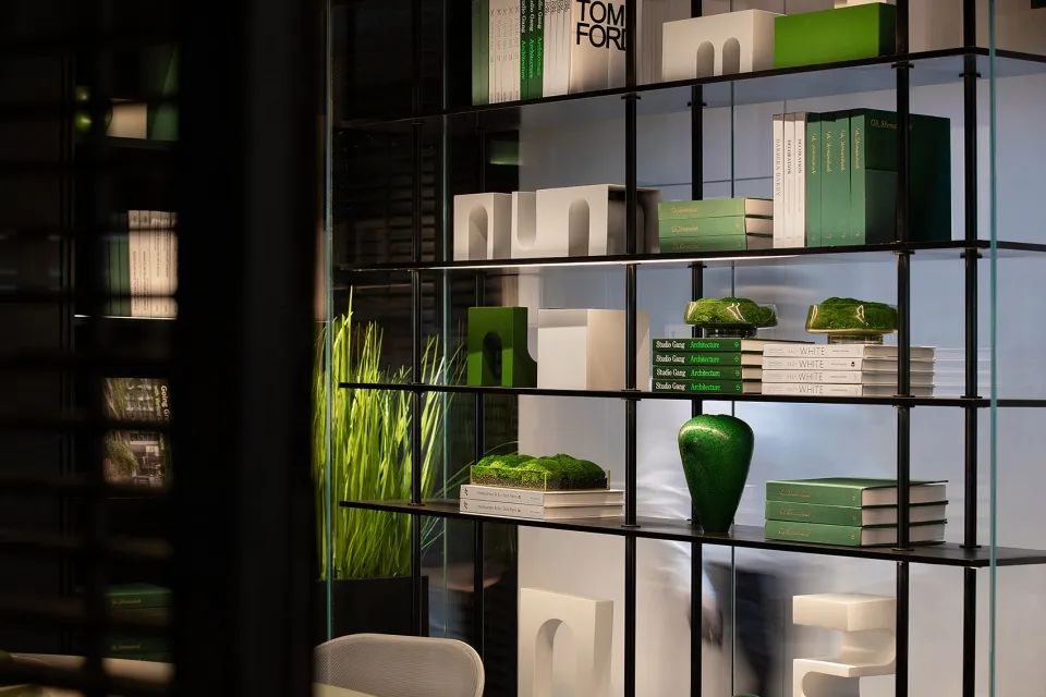 書架與收藏品 CCD大中華上海總部辦公室室內設計 Office interior design／CCD香港鄭中設計事務所