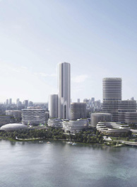 Zaha Hadid Architects,成都獨角獸島/Zaha Hadid Architects提供