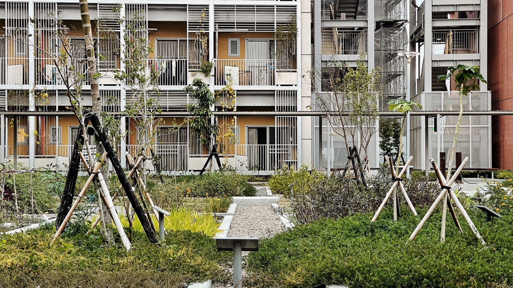沙崙智慧綠能循環集合住宅園區/設計單位:九典聯合建築師事務所(郭英釗+張清華)/業主:台灣糖業股份有限公司