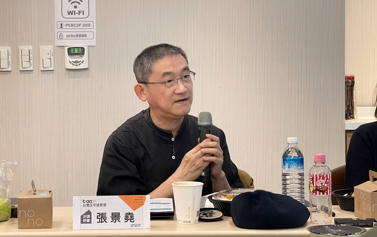 決選評審張景堯建築師/攝影:原間-朱逸文