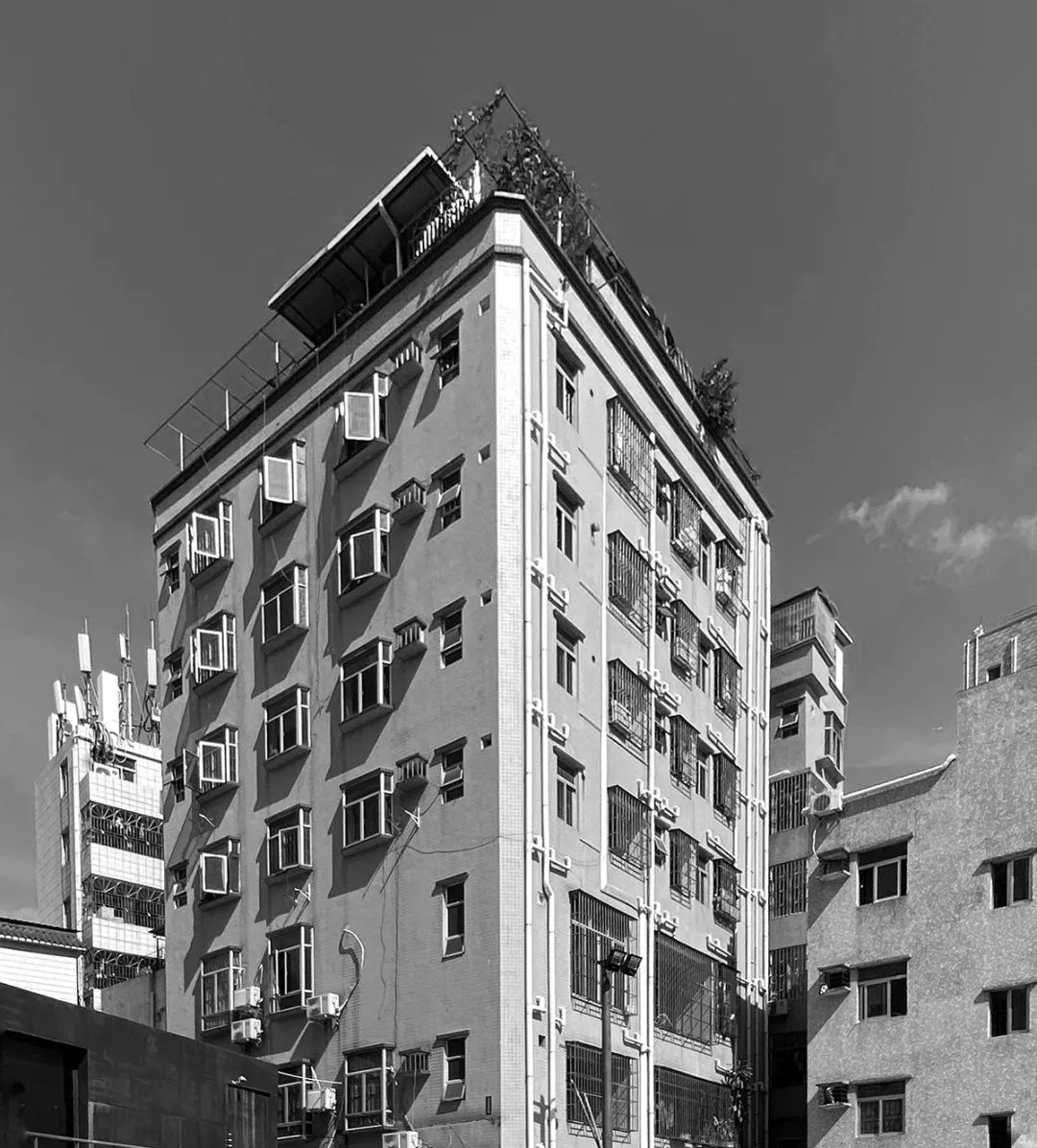改造前建築外觀 深圳南頭古城有熊酒店 Shenzhen Hotel／如恩設計研究室