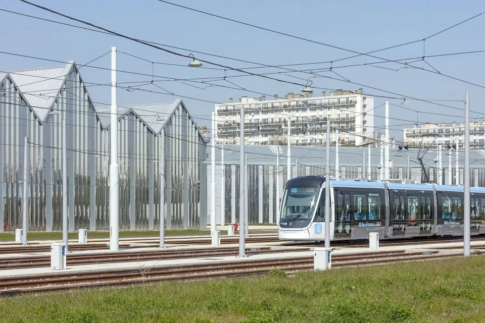 巴黎T9有軌電車維護與倉儲中心T9 tramway maintenance and warehousing center Paris／Ferrier Marchetti Studio