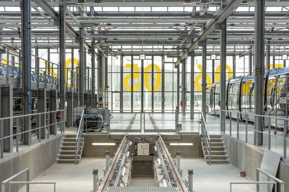 巴黎T9有軌電車維護與倉儲中心T9 tramway maintenance and warehousing center Paris／Ferrier Marchetti Studio