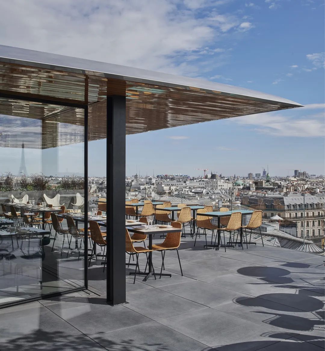LAFAYETTE ROOPTOP PAVILLON DES GALERIES LAFAYETTE 巴黎老佛爺百貨公司屋頂露台/Franklin Azzi Architecture