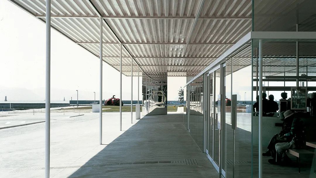 Naoshima Ferry Terminal直島渡輪碼頭／SANAA